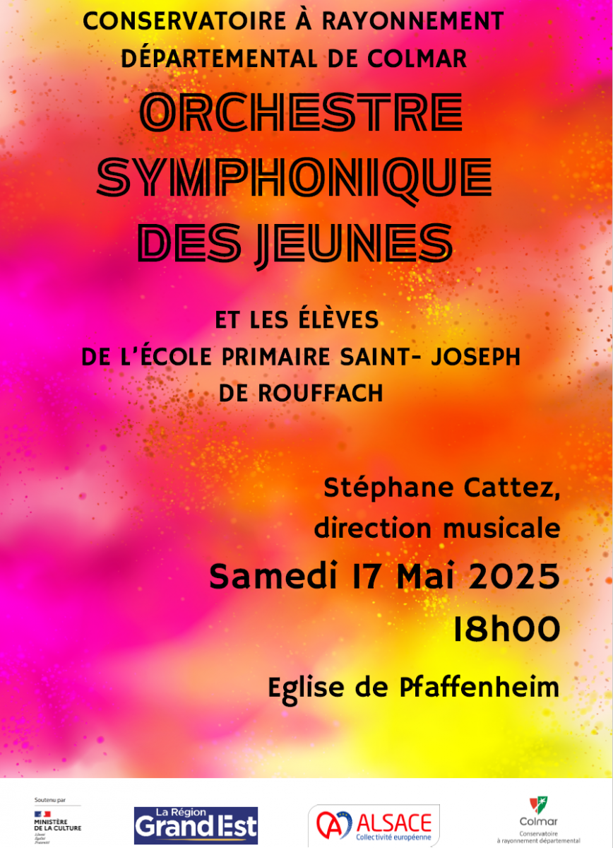 Concert Orchestre Symphonique des Jeunes 