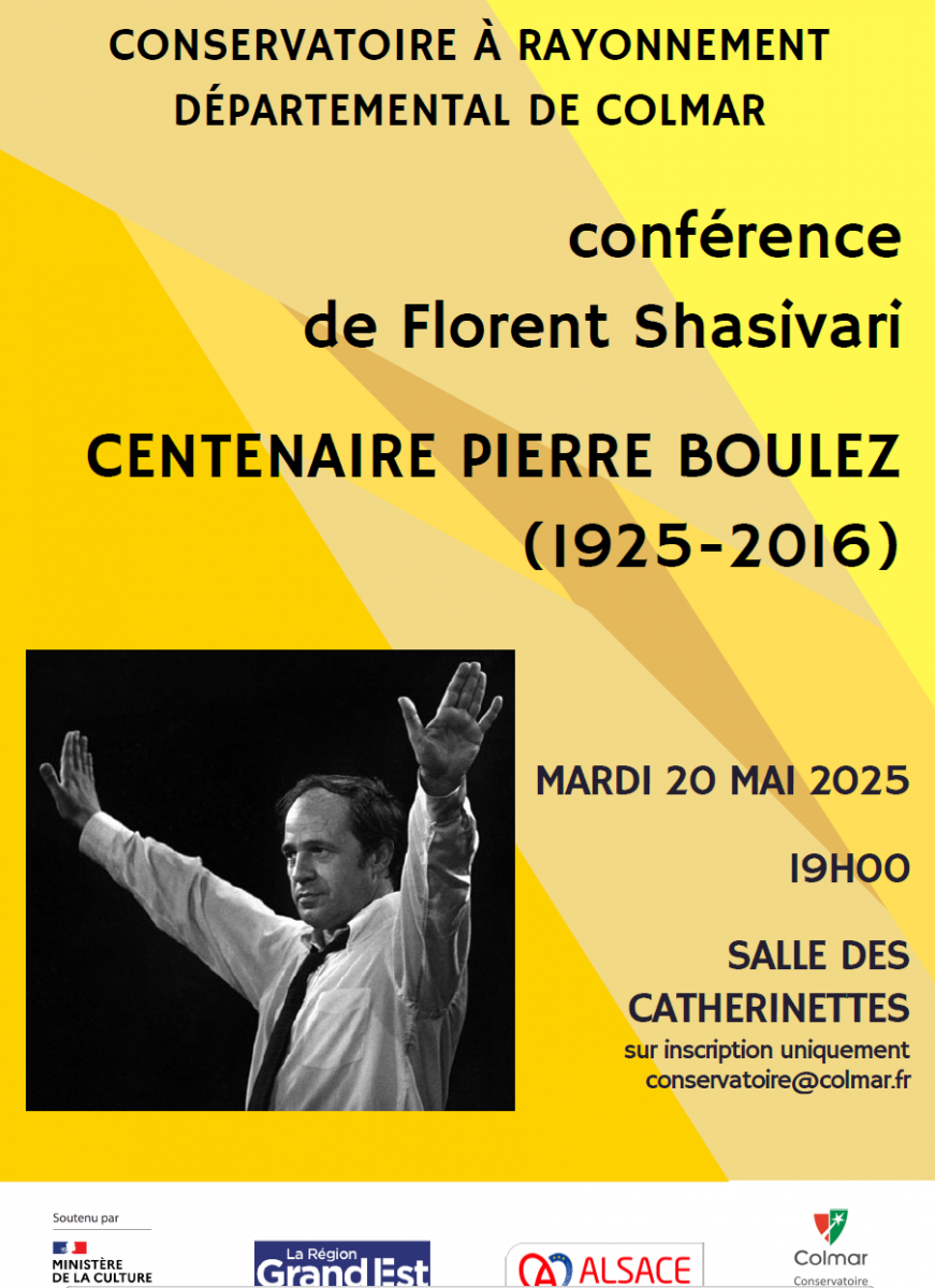 Conférence sur Pierre Boulez 