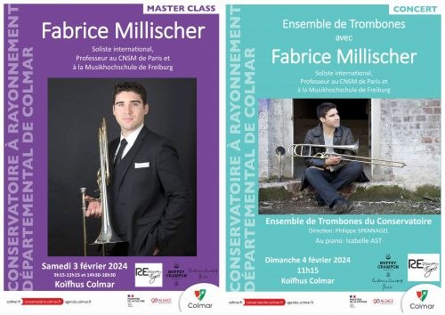 Week-end Master-Class et concert de Trombone avec Fabrice Millischer