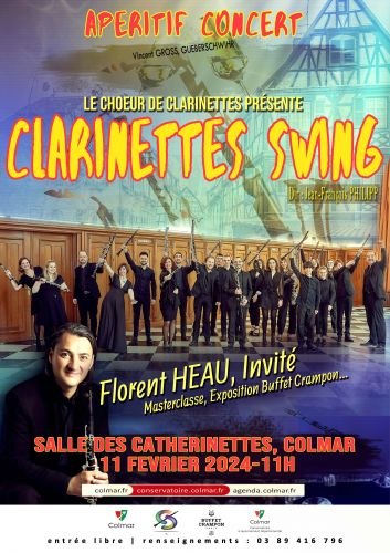 Week-end Master-Class et concert de Clarinettes avec Florent Héau